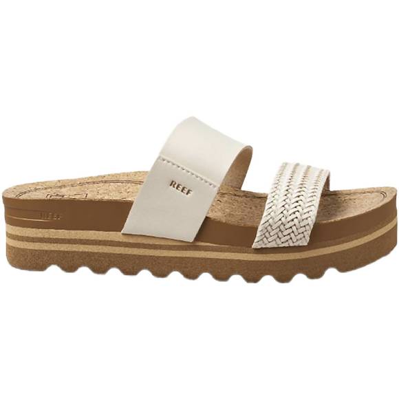 NEW REEF women's cushion vista hi sandals in vintage synthetic - Picture 1 of 4